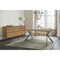 Armen Living Nevada Rustic 2 piece set with Dining Table and Sideboard in Balsamico SETNVDIBAL2A - alternate 7